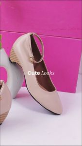 Alivelovearts BalletWood Pastel Series Sepatu Pantofel Heels Wanita