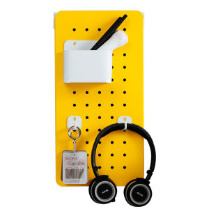 WEINIMEI | Desk Storage and Privacy Screen Partition No-Drilling Hanging Design