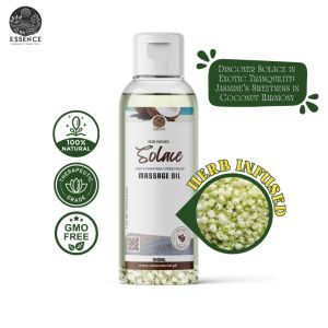 Eco Love Essence Harmony Collection - SOLACE Herb Infused Massage Oils Aromatic Natural Botanical-Infused