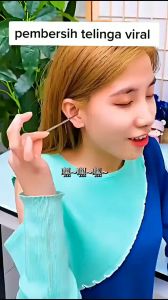 Alat Korek Kuping Pembersih Telinga Set 5in1 Stainless Steel & Besi