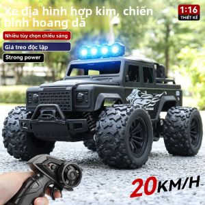Xe Điều Khiển Từ Xa Tốc Độ Cao Xe Địa Hình Tỷ Lệ 1:16 Đồ Chơi Mô Hình Đua Xe Drift Sạc Điện Dành Cho Độ Tuổi Từ 6 Trở Lên Kèm Cáp USB
