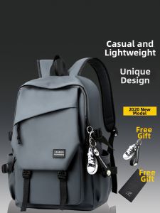 LIANXI | Mens Leisure Large Capacity Lightweight Computer Backpack
