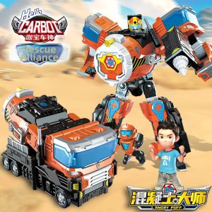 Magqoo | Concrete Master Transforming Robot Toy