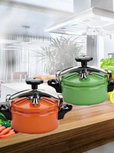 Mini High-Pressure Cooker Gasoline Hotel Small Pressure Cooker Induction Cooker Universal for 1 Person 2 Person 3 Person