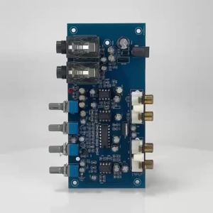 YJCO PT2399 Karaoke Board NE5532 Dual Microphone Input DC12‑15V Reverb Amplifier Board DIY Audio PCB Module YJ00395