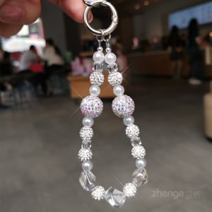 สร้อยข้อมือคริสตัลเพชร สร้อยคอคริสตัลไข่มุก โซ่โทรศัพท์มือถือ โซ่ตกแต่ง โซ่กระเป๋า โซ่กุญแจ โซ่กระเป๋าเดินทาง โซ่โทรศัพท์มือถือ