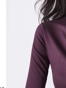 Autumn New Semi-High Collar 5/8 Sleeve Shirt