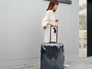 Luggage Cover Transparent PVC Travel Bag 20 24 26 28 30 inch PVC Luggage Protector