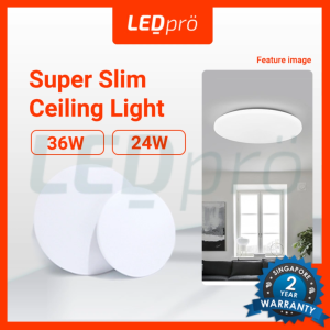 LED PRO LIGHT Premium LED Ceiling Light Tri-tone 24W/36Wwith Magnetic Plate