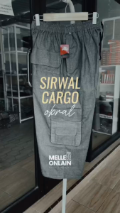 Celana Cargo Sirwal Tempur OBRAL No Merk Ankle Pants Cingkrang Semi Katun Twill Remaja Dewasa All Size