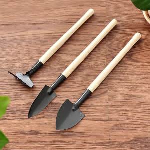 Combo dụng cụ làm vườn/ Găng tay / xẻng trồng cây/ bình tưới cây xinh xắn BIGBA