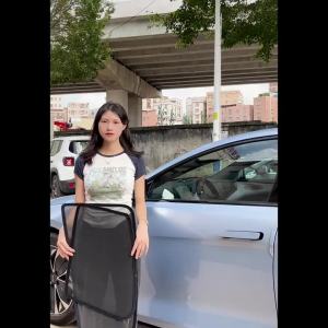ZLWR BYD Seal EV ม่านบังแดดพิเศษ Magnetic Side Window Sunshade Interior Privacy Sunshade Net Interior Modification Accessories
