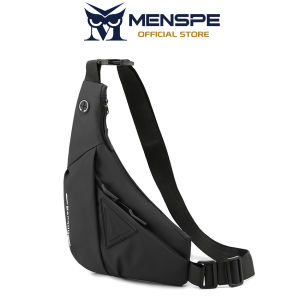MENSPE Fashion Chest Bag Men Bag Men Cross-body Bag Casual Street Shoulder Bag Waterproof Anti-Thief Close Fitting Sling Bag Lightweight Messenger Bag Large Capacity Single Shoulder Bag for Office School Outdoor Travel Sport