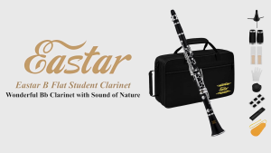 Eastar ECL-300 & ECL-400 Clarinet in B Flat Black Ebonite