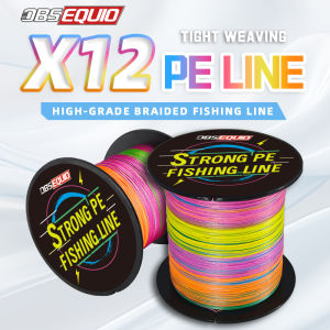 OBSEQUIO X12 Upgraded Braided Fishing Lines Super Strong Smooth PE 12 Strands Multifilament PE Line 300/500M Pesca Japanese Yarn