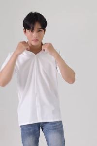 Áo sơ mi nam tay ngắn Trắng Đen MISFIT Vải Chéo Thái mềm mịn co giãn thoáng khí Sơ mi Trắng Đen Tay Ngắn BASIC