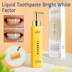 Liquid Toothpaste Bright White Factor Teeth Whitening Fresh Breath Removing Tartar Oral Nursing