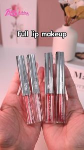 Ashley Shine 3 in 1 Matte Lip Gloss + Moisturizing Lip Oil with Fine Shimmer Lipstick Makeup AS2176
