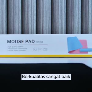 Vusign Double-Sided Mousepad / Mouse Pad / Alas Mouse 2 Sisi Anti Slip Bahan PU 75 cm VS783
