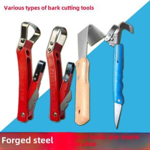 Multi-Functional Cherry Pitting Knife Fruit Tree Bark Scraper Specialized Scraper for Tree Bark Incense Hook Knife Scraper