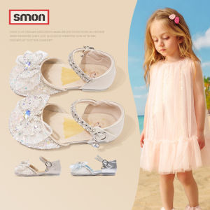 SOUMON | Princess Style Crystal Performance Girl Sandals Summer Fashion Leather Shoes