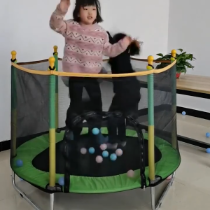 Childrens Trampoline Toy 140cm Diameter Recommendation for Childrens Jumping Sports Gift for Indoor/Outdoor Use