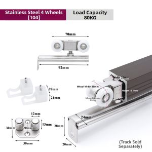 Silent Heavy Duty Wheel 150kg