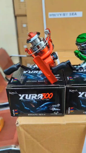 REEL MINI KATANA YURA 300 DI LENGKAPI 6 BALLBEARING PEGANGAN LIPAT KUMPARAN PUTAR MINI