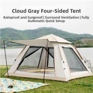 lantoban | Automatic Double-layer Portable Four-sided Ventilation Tent