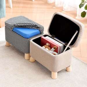 ZHENTAIYUAN | Multifunctional Living Room Ottoman Storage Stool