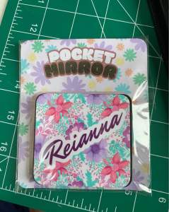 Personalized Pocket Mirror
