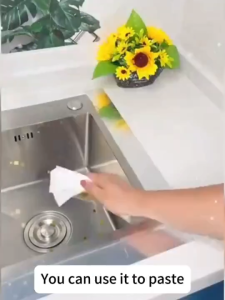 Aluminum Foil High-Temperature Tape Cooktop Self-Adhesive Greaseproof Anti-Mold Moisture-Proof Stickers For Countertops Kitchen
