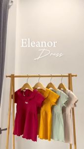 IKAVOU ELEANOR 2.0 Dress Set - Dress Setelan Pesta Anak Perempuan Motif Bunga Matahari