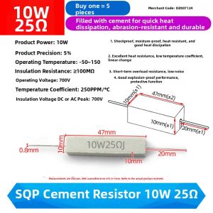 TELESKY | Cement Resistor 5 W