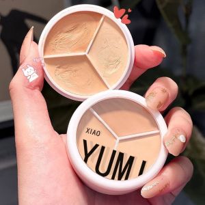 Kem Che Khuyết Điểm 3 Màu Sắc Lâu Trôi Làm Sáng Da Che Phủ Các Đốm Đen Quầng Thâm Đa Năng KL