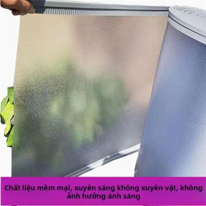 Rèm Cửa Bằng Nhựa Mờ Bán Trong Suốt Có Tính Từ