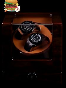 IBBETON Germany Quality Watch Winder Automatic Rotate Watch Box Energy-Saving Quiet Motor Automatic Watch Key Lock Safety Watch box