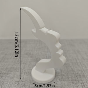 Unique Curved Eyeglass Holder Stand Fun Eyeglass Stand Secure & Artistic Storage Office & Nightstand Decoration Christmas Gift