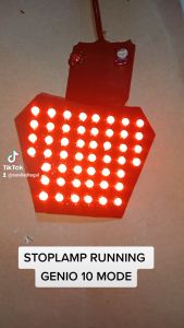 stoplamp running genio 10 mode pnp