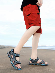 Giày Đi Biển Đế Dày Mùa Hè Mới Cho Thanh Thiếu Niên Nam Học Sinh Trung Học Cơ Sở Và Trung Học Phổ Thông Giày Lười Thoáng Khí