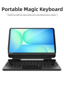 XINGXINGZHE | Magnetic Hovering Keyboard Tablet Cover
