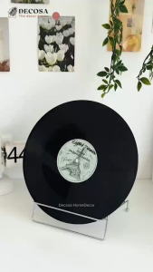 Đĩa than nhựa đường kính 30cm trang trí nhà cửa bàn học kệ tủ