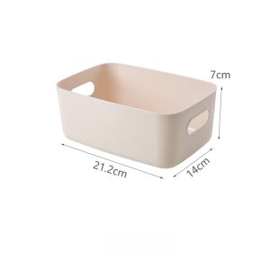 Kitchen Desktop Storage Box Drawertype Plastic Organizer for Toys Snacks Utensils Foldable Mobile Rectangular Shaped Basket