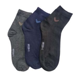 Stokin Lelaki Cotton 3 Pairs Men Socks Fashion Kerja Stoking Quarter Socks Casual Breathable Sports Socks