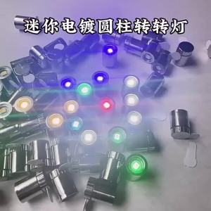 Tiny LED Light Bulbs Battery Operated Lantern Bulb Replacement Lights Luminous Lantern Handcraft Miniature Lamp Small Spotlights