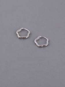 925 Sterling Silver Hollow out Flower Stud Earrings Womens Fashion Unique Design Luxury Ear Jewelry Korean Style Pair Set