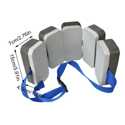 Swimming Floating Board EVA Swim Training Buoyancy Belts Adjustable Back Float Board Waistband Children Water Sports Assist Tool