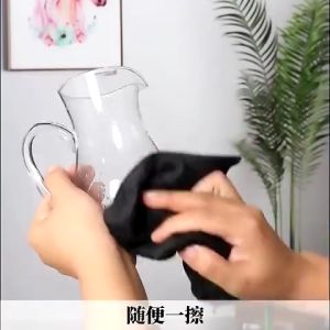 Lap Microfiber Kaca Tanpa Bercak / Jejak Air Multifungsi