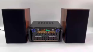 AV-999FM 220V 3000W Home Stereo Audio Amplifier Bluetooth 4CH EQ Wireless With Mixer Equalizer