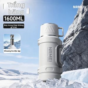 nRMEi | Bình Nước Dung Lượng Lớn Giữ Nhiệt 72 Giờ 2000ml